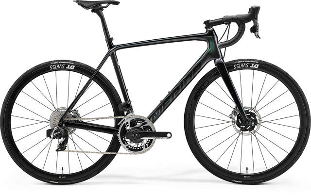 SCULTURA 9000-E MATT BLACK/GLOSSY BLACK S-M 52CM